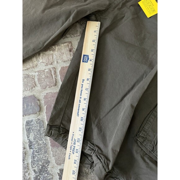 DONGD Brown Cargo Shorts Cotton Loose Fit Lightweight Pockets Men's Size 48 NWT - Picture 10 of 12